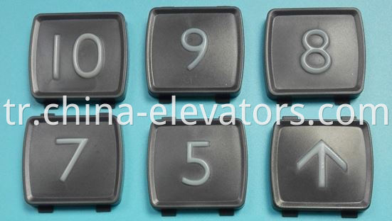 Mitsubishi Elevators LHB-056A Button Marking